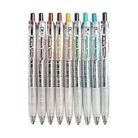 Amazon | カラー ボールペン 9本セット 多色ボールペン 0.5mm カラフル